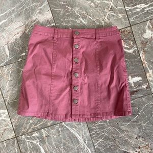 Button Up Skirt